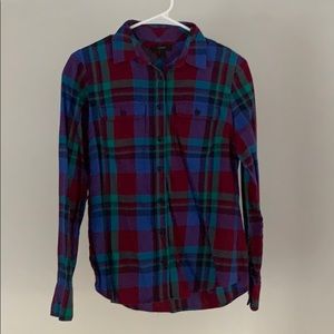 J. Crew Plaid Flannel